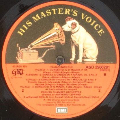 His Master's Voice 62018 - The Golden Age Of Baroque - Image 7