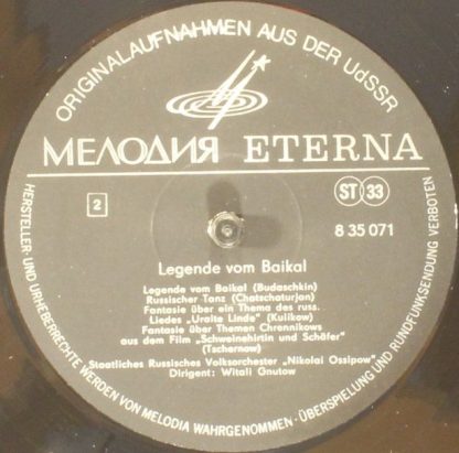 Melodia Eterna 8 35 071 - Legende Vom Baikal - Image 4