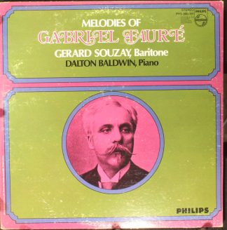 Philips PHS900-191 - Melodies of Gabriel Fauré