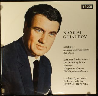 DECCA SXL 21103-B - Berühmte Baß-Arien Aus Russischen Und Franzö