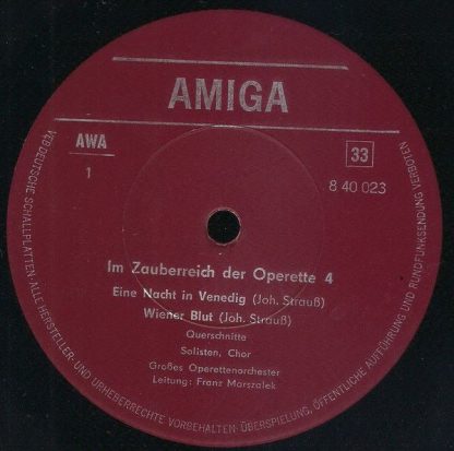 Amiga 8 40 023 - Im Zauberreich Der Operette - Image 2