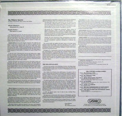 Gasparo GS-201 - String Quartet No. 1 / Piano Quartet In A Minor - Image 2