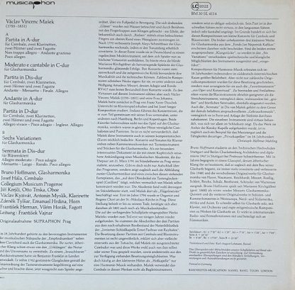 Musicaphon BM 30 SL 4114 - Glasharmonika Bläsermusik - Image 2