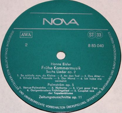 Melodiya 33CM—04049 - Frühe Kammermusik - Image 3