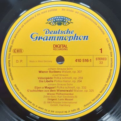 Deutsche Grammophon 410 516-1 - Wiener Bonbons (Neujahrskonzert - Image 3