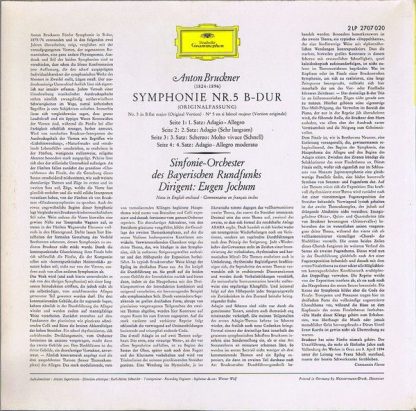 Deutsche Grammophon 2707 020 - Symphonie Nr. 5 - Image 4
