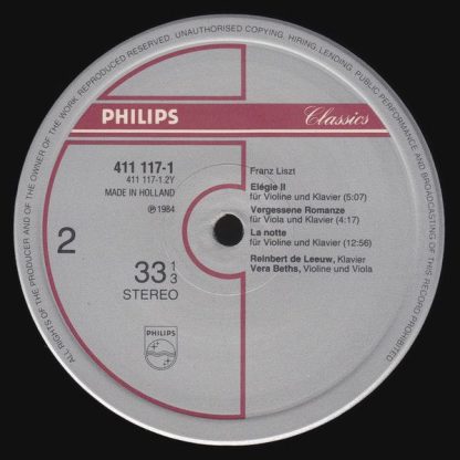 Philips 411 117-1 - Late Chamber Music - Späte Kammermusik - Image 4