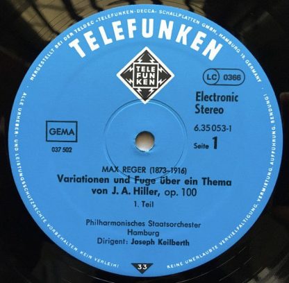 Telefunken 6.35053 DX - Mozart-Variationen • Hiller-Variationen - Image 4