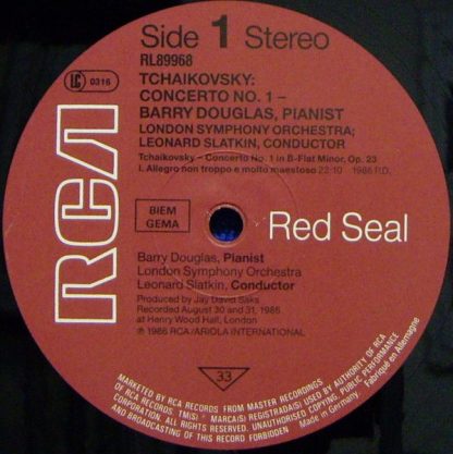 RCA Red Seal RL89968 - Concerto No. 1 - Image 3