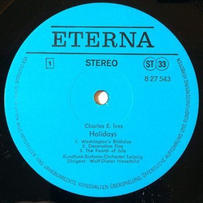 Eterna 8 27 543 - Holidays & Central Park In The Dark - Image 3