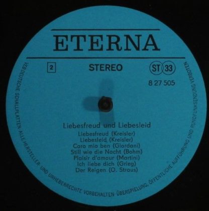 Eterna 8 27 505 - Liebesfreud Und Liebesleid - Image 4