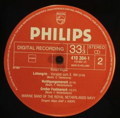 Philips 410 304-1 - Wagner For Band - Image 4