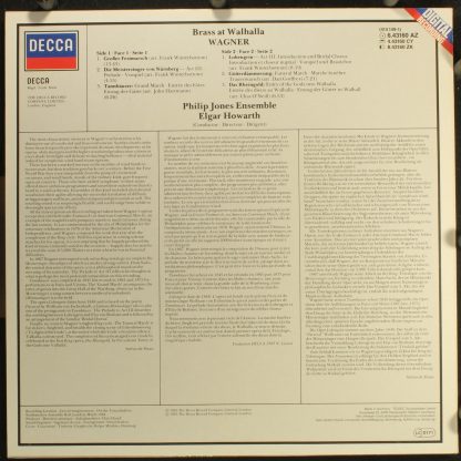DECCA 414 149-1 - Brass At Walhalla - Image 2