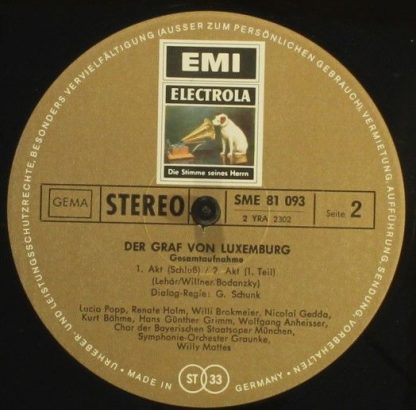 EMI Electrola SME 81093/94 - Der Graf Von Luxembourg (Gesamtaufn - Image 6