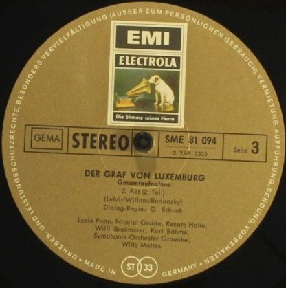 EMI Electrola SME 81093/94 - Der Graf Von Luxembourg (Gesamtaufn - Image 7