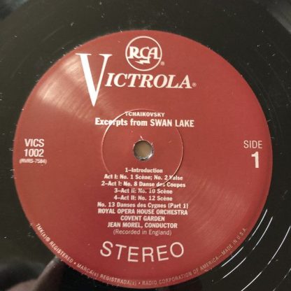 Classic Records VICS-1002 - Excerpts From Swan Lake - Image 3