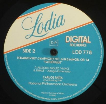 Lodia LOD 778 - Symphony No.6 "Pathétique" - Image 5