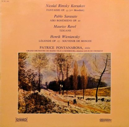Musidisc 30 RC 625 - Fantaisie Op. 33 (1ere Mondiale) / Airs Boh