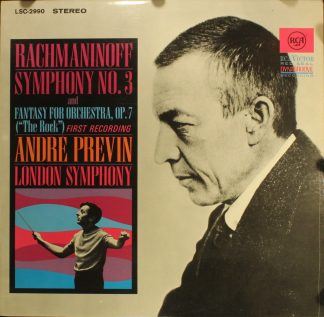 RCA Victor LSC-2990 - Symphony No. 3 In A Minor / The Rock Fanta