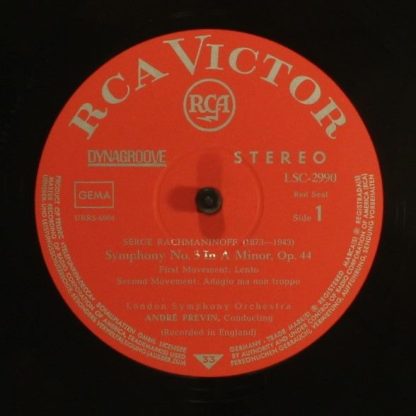 RCA Victor LSC-2990 - Symphony No. 3 In A Minor / The Rock Fanta - Image 4