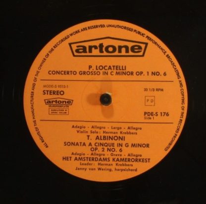 Artone PDE S-176 - Concerto Grosso / Sonata A Cinque / Concerto - Image 3