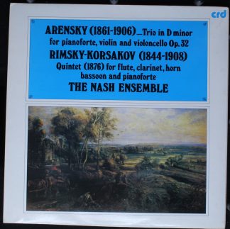 CRD Records CRD 1109 - Trio In D Minor For Pianoforte, Violin &