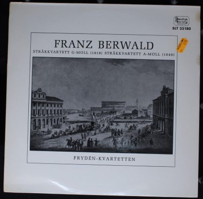 Swedish Society Discofil SLT 33180 - Stråkkvartett G-moll (1818)