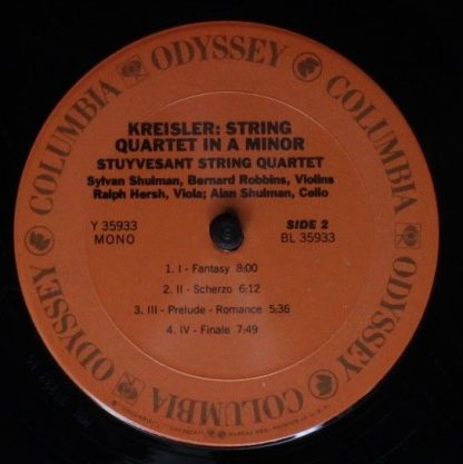 Columbia Odyssey Y35933 - String Quartet In A Minor / String Qua - Image 4