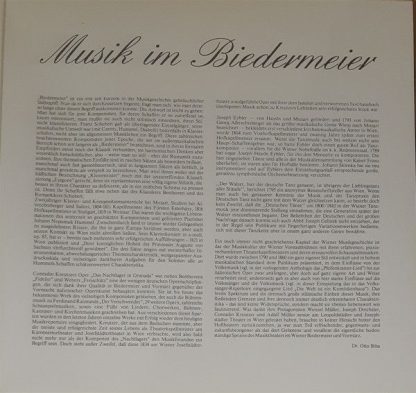 Preiser Records 120 311 - Musik Im Biedermeier - Image 2