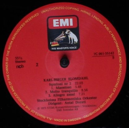 His Master's Voice 4E 061-35142 - Symfoni No 10 / Symfoni No 2 - Image 6