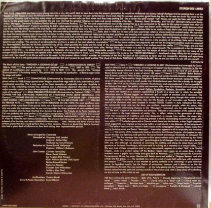 Deram DES 18052 - The Music Of Erik Satie: Through A Looking Gla - Image 2