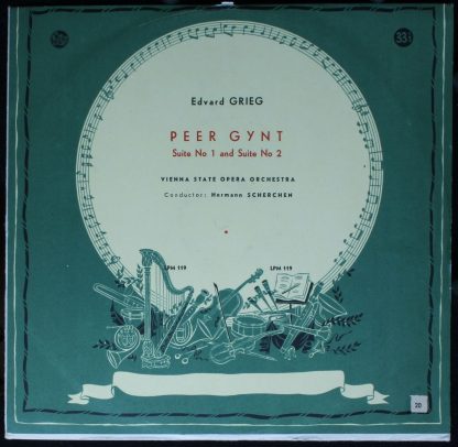 Supraphon LPM 119 - Peer Gynt Suite No 1 And Suite No 2