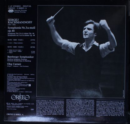 Orfeo (2) S 069831 A - Symphonie Nr. 3 - Symphony No. 3 Symphoni - Image 2
