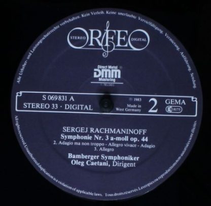 Orfeo (2) S 069831 A - Symphonie Nr. 3 - Symphony No. 3 Symphoni - Image 4