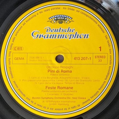 Deutsche Grammophon 413 206-1 - Pini Di Roma · Feste Romane · Fo - Image 5