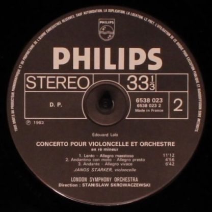 Philips 6536 023 - Namouna, Suite No. 1 - Le Roi d'Ys - Concerto - Image 4