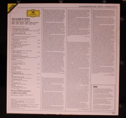 Deutsche Grammophon 26 241-0 - Neujahr In Wien - New Year's In V - Image 2