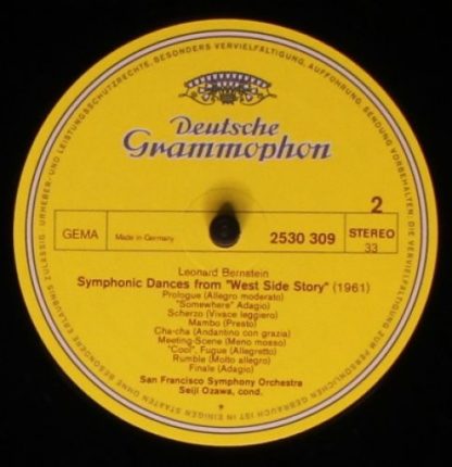Deutsche Grammophon 2530 309 - Symphonic Dances From West Side S - Image 4