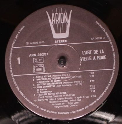 ARION ARN 36 297 - L'Art De La Vielle A Roue - Image 5