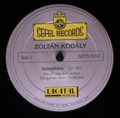 Sefel Records SEFD 5012 - Variations On A Hungarian Folksong "Pe - Image 5