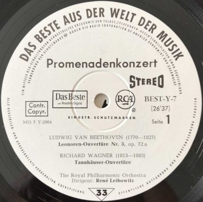 Das Beste Reader's Digest Best Y-7 - Promenadenkonzert - Image 3