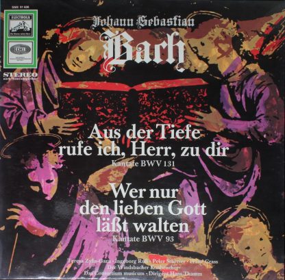 Electrola SME 91 606 - Aus Der Tiefe Rufe Ich, Herr, Zu Dir, Kan