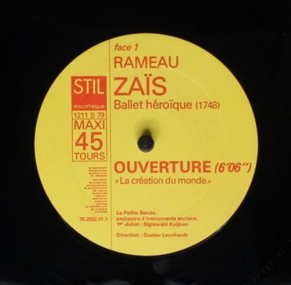 Stil 1211 S 79 - Zaïs, Ballet Héroïque Mis En Musique - Image 3