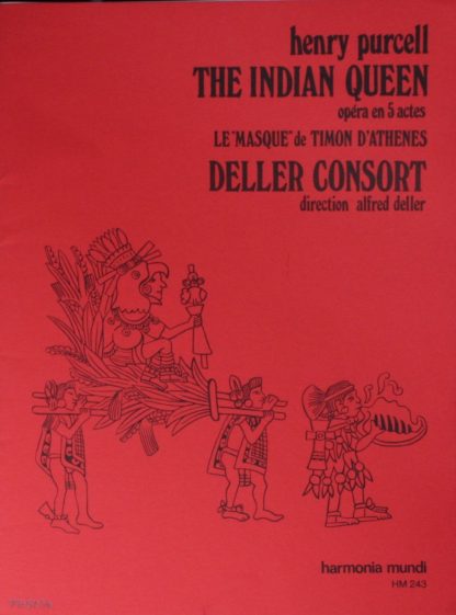 Harmonia Mundi HM 243 - The Indian Queen (Opéra En 5 Actes) / Le - Image 3
