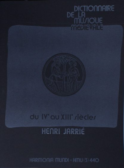 Harmonia Mundi HMU (3) 440 - Dictionnaire De La Musique Médiéval - Image 3