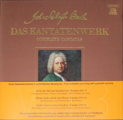 Telefunken SKW 3/1-2 - Kantatenwerk · Complete Cantatas | BWV 9-