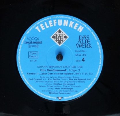 Telefunken SKW 3/1-2 - Kantatenwerk · Complete Cantatas | BWV 9- - Image 12