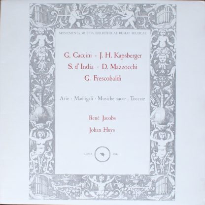 Alpha (34) BNB 1 - G. Caccini - J.H. Kapsberger - S. d'India - D