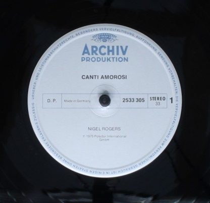 Archiv Produktion 2533 305 - Canti Amorosi - Image 5