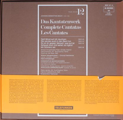 Telefunken 6.35283 EX - Kantatenwerk · Complete Cantatas | BWV 4 - Image 2
